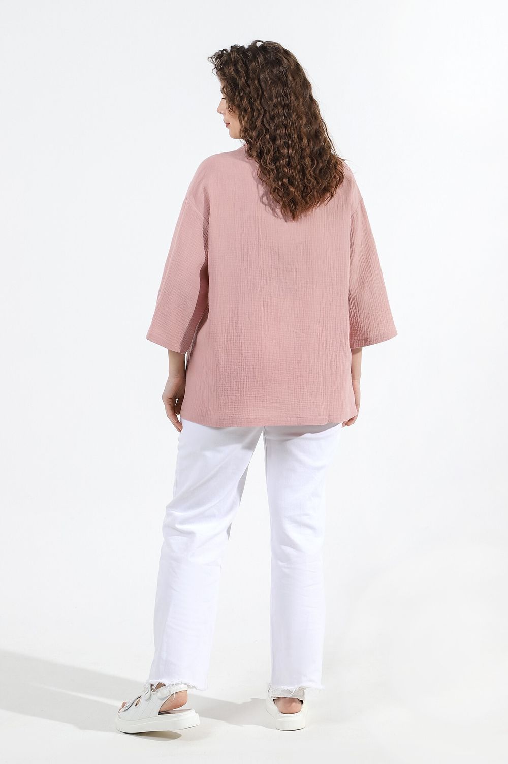 Блузка (рубашка) Виола-3 Виотекс ПУДРОВЫЙ