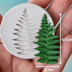 Молд силиконовый "Папоротник"