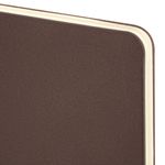 Еженедельник датированный 2025 МАЛЫЙ ФОРМАТ 95х155 мм А6, BRAUBERG "Unique", темно-коричневый, 115997