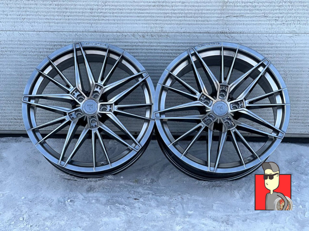 Комплект дисков Brixton Titan Forged TF30 19x8.5/9.5 et30/33 5x120