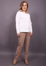 1137 жакет женский Белый 10 Olsarri (Акция)