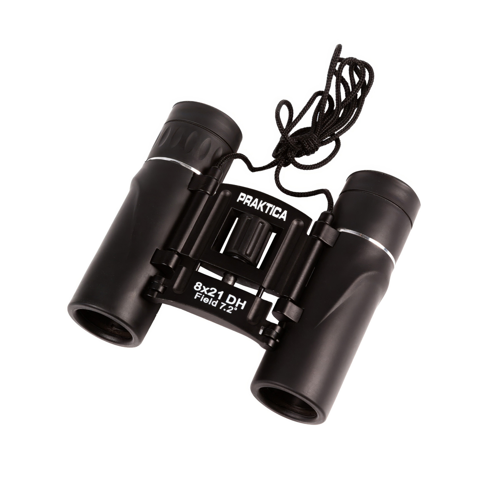 Бинокль Praktica Falcon 8x21 Black - Полное многослойное просветление оптики для яркости и контрастности