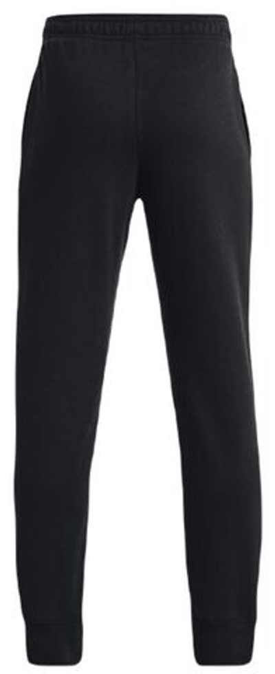 Штаны для мальчика теннисные Under Armour Boys' UA Rival Terry Joggers - black/onyx white