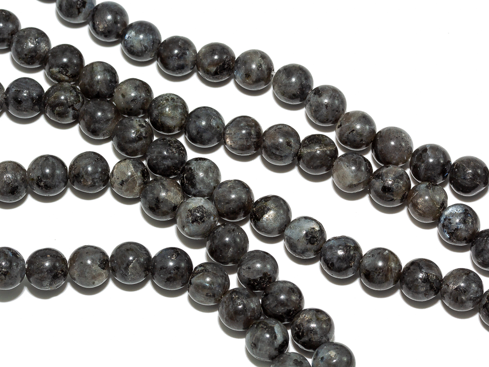 Нить бусин из лаврикита 6,5мм