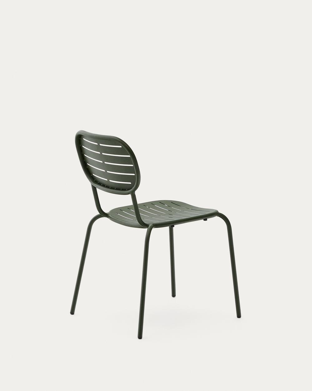 Уличный стул Brai из зеленой оцинкованной стали
