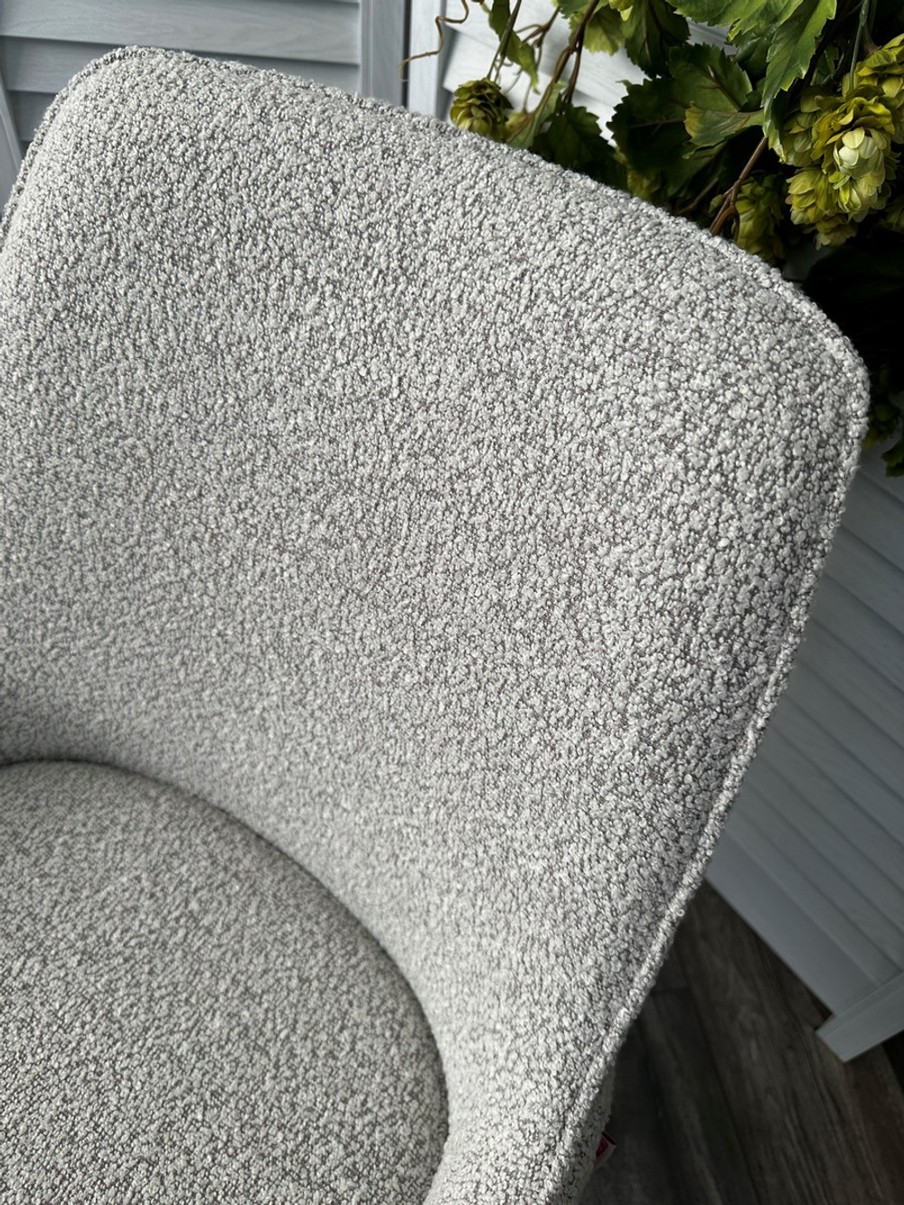 Стул М-City DISAUR Брио (Brio) Uf995-02, букле, Черный каркас