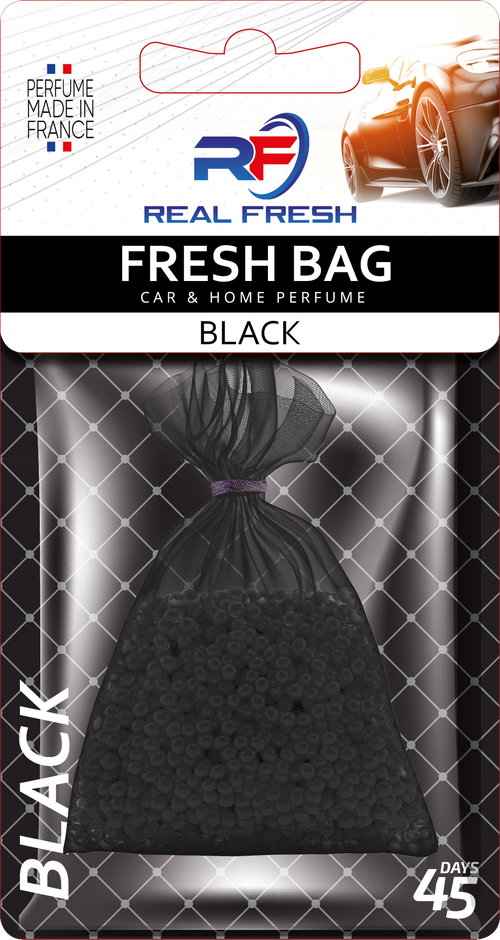 ОСВЕЖИТЕЛЬ ВОЗДУХА В МЕШОЧКЕ REAL FRESH FRESH BAG BLACK 20G