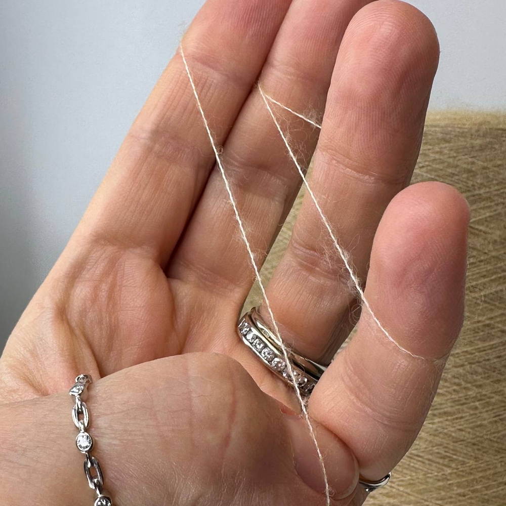 ALBA PPKB164 - CARIAGGI; 60% кашемир, 40% шёлк; 2500м/100гр; col. 719437, цвет: песочный светлый; S722