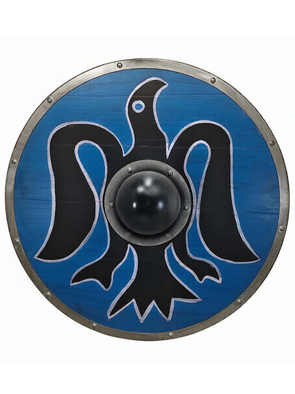 Nautical Щит викингов круглый "Ворон"