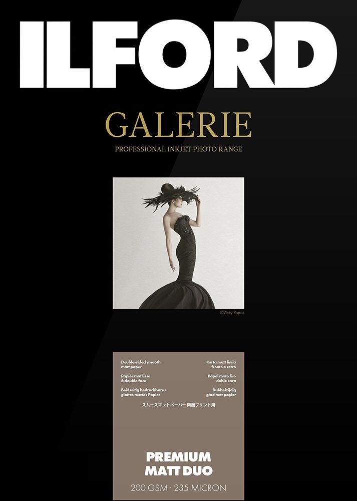 Фотобумага ILFORD Galerie Premium Duo Matt, 25 листов, A3 - 297мм x 420мм (GA6848297420)