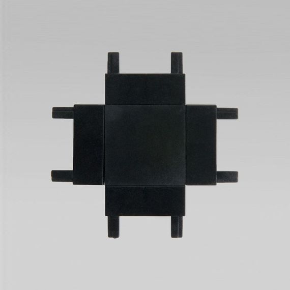 Соединитель четырёхсторонний для накладного шинопровода Elektrostandard Flat Magnetic 85003/00 черный a063738