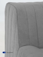 Бескаркасное кресло BuySoft (серый)