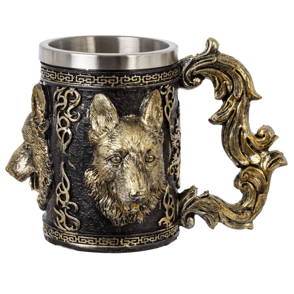 GAEM Кружка "Волк", 600 мл, L19 W14 H13 см