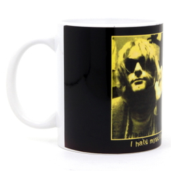 Кружка Nirvana Kurt Cobain:"I Hate Myself and Want to Die" (087)