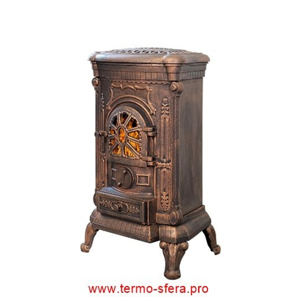 Печь-камин Везувий А-07 "Медь"