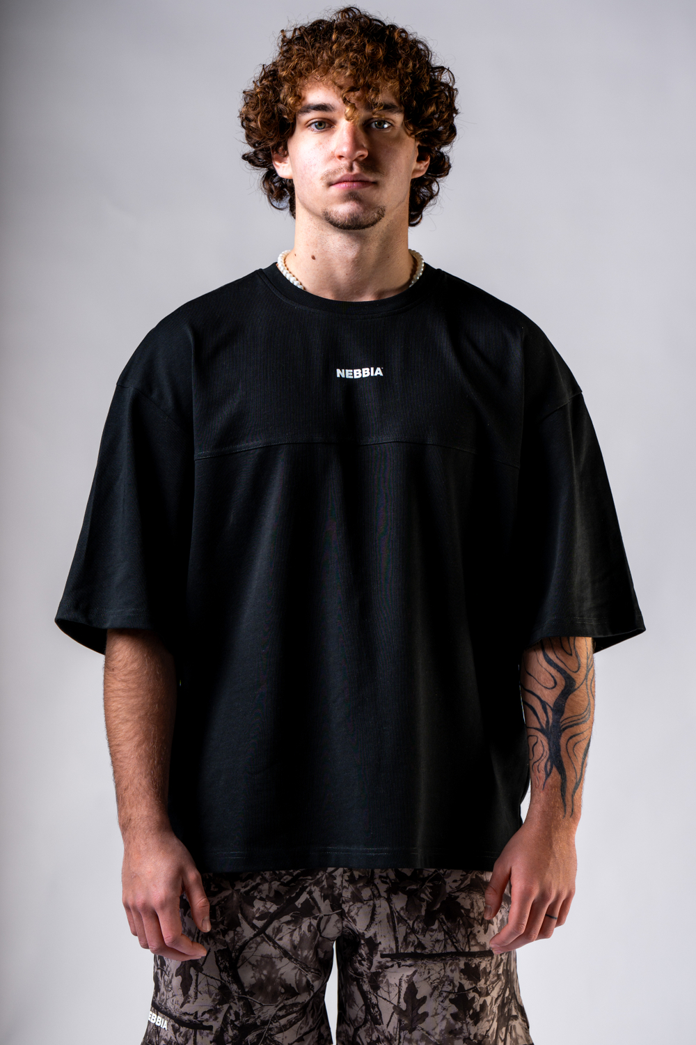Футболка Oversized Tee POWER 898 BLACK