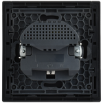 FORTE&PIANO Розетка 1-местная с заземлением с защитными шторками винтовое крепление 16А USB A+A 3,1А FP745M металл никель IEK