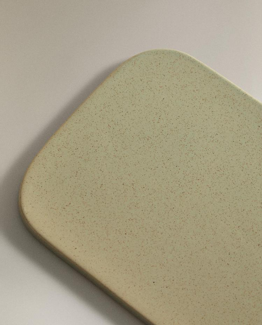 ZARA HOME КЕРАМИЧЕСКАЯ РАЗДЕЛОЧНАЯ ДОСКА, ЗЕЛЕНЫЙ