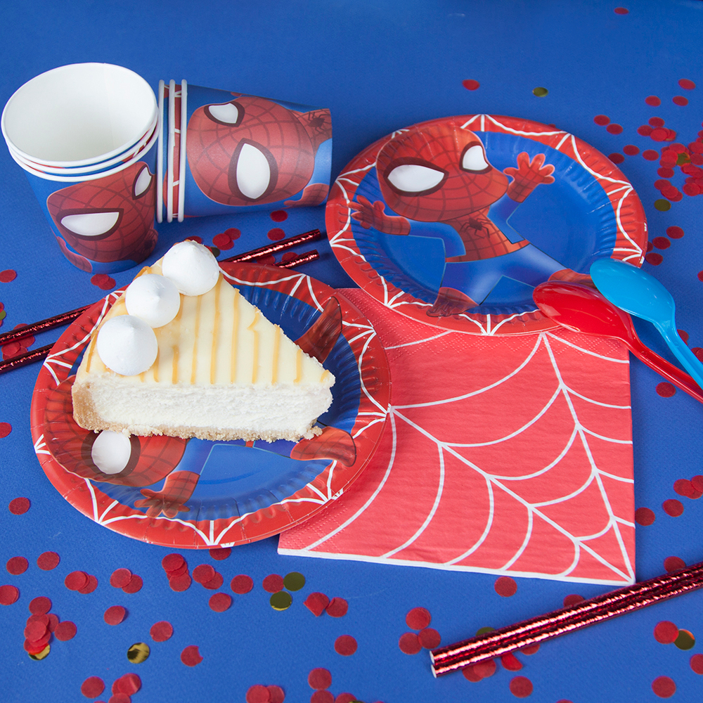 Салфетки «Паутина Человека-паука», 33 см, 20 шт