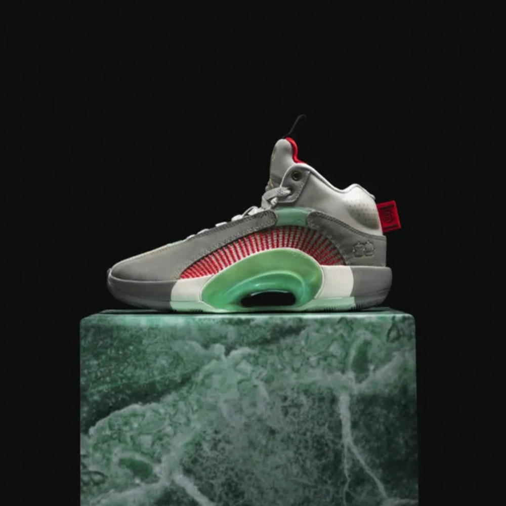Кроссовки Clot X Jordan Air Jordan 35 35 Sp "Jade Warrior"