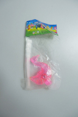 Колечко со светящемся хвостом розовое, новое