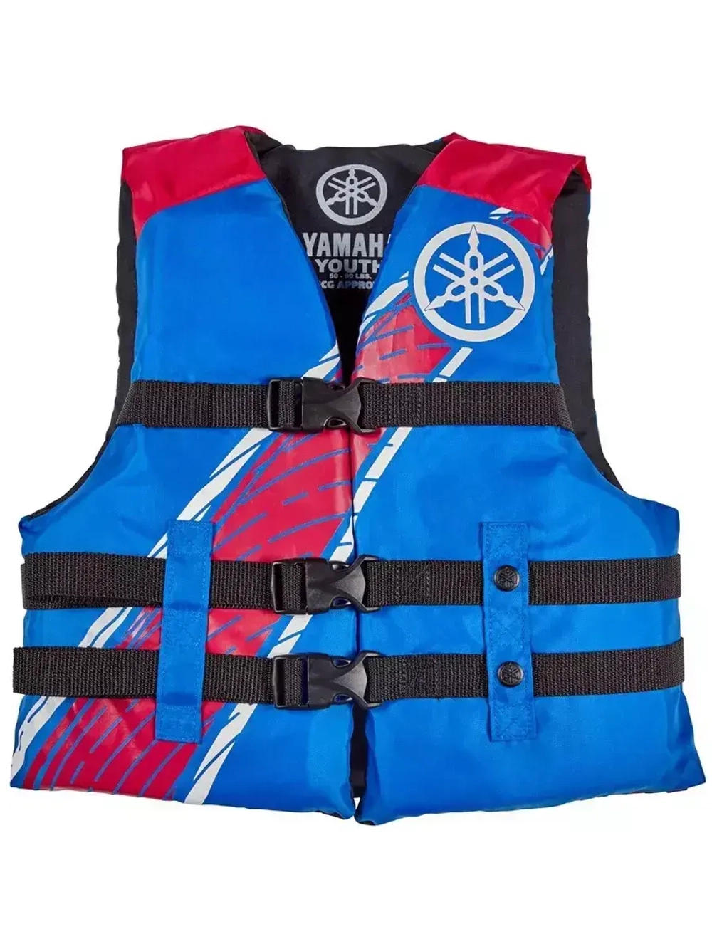 Жилет подростк. (25-40кг) страх. Yamaha 16V3B (красно-синий)