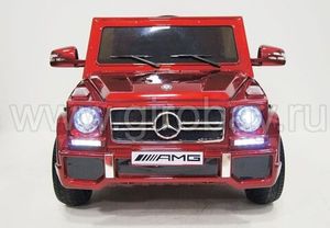 Детский электромобиль River Toys Mercedes-Benz-G-65-LS528 красный