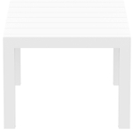 Стол пластиковый раздвижной Siesta ContractVegas Table, 1000-1400х1000х750 мм, белый