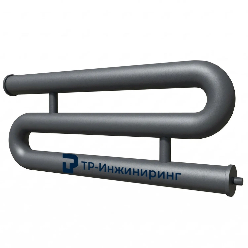 Регистр отопления РЗП-3x133x4,0-10000 трёхрядный змеевиковый с плоскими заглушками