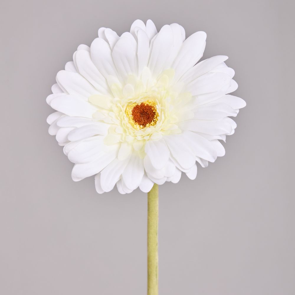 ЦВЕТОК ИСКУССТВЕННЫЙ "ГЕРБЕРА" ВЫСОТА=61СМ. (МАЛ=24 ШТ/КОР=96ШТ.)