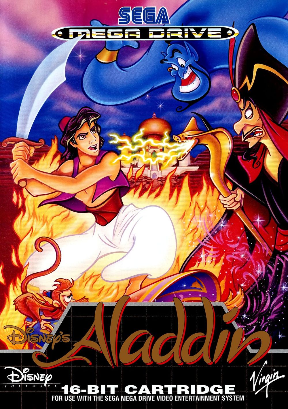Картридж Aladdin (Sega Mega Drive)