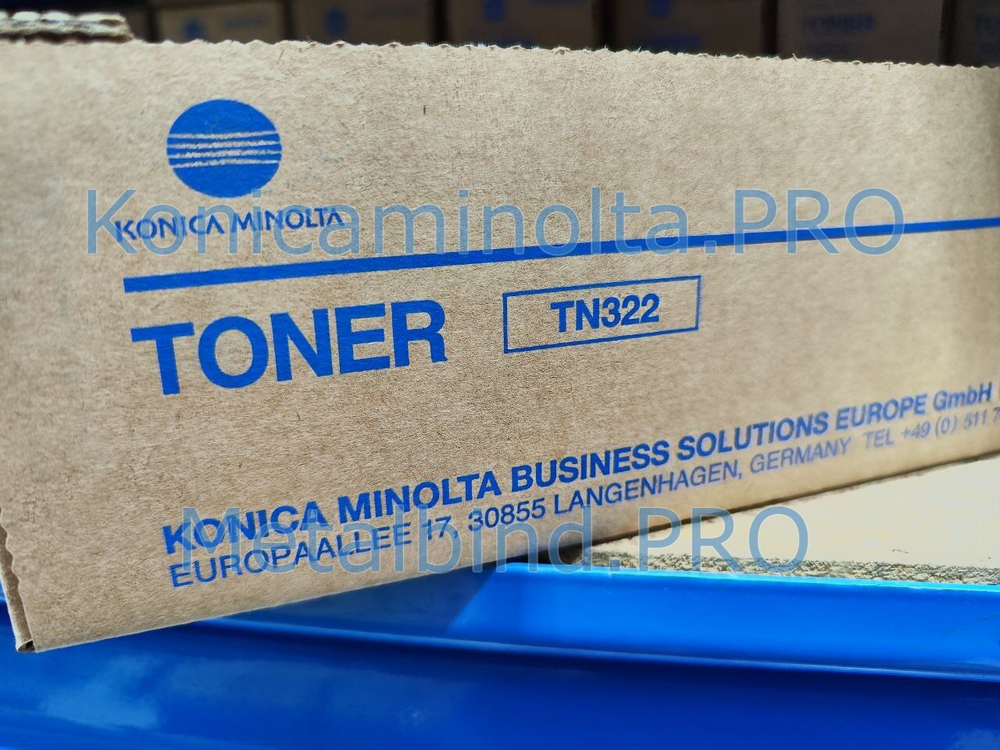 Тонер TN-322K Konica Minolta оригинальный черный A33K050