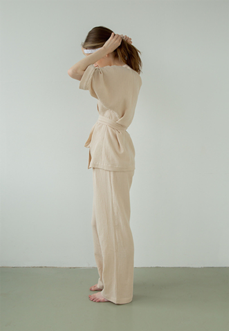 Костюм-кимоно Luxberry Муслин и комфорт экрю