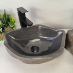 Раковина из речного камня ПАРА! RS-65479 45*33*15 0865