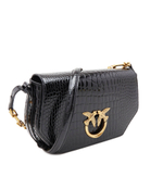 Кожаная сумка через плечо LOVE CLICK EXAGON CLASSIC Pinko - черный(100073 A17O)