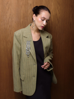 Серьги "Bubble bumboo" Silver