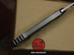 Нож Spyderco Nirvana - рукоять титан, сухарь, керамика в осевом C199TI