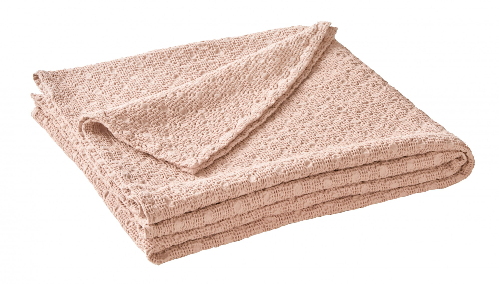 Покрывало 180х260 Blanc des Vosges Everest Nacre