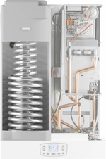 Котёл газовый, настенный, двухконтурный, конвекционный, с бойлером 60 литров, TIME MAX 24 F, ITALTHERM