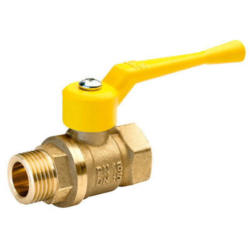 Кран газ шаровой 1 1/4'' вн/нар рукоятка 11Б27п БАЗ Standart PN40