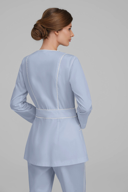 Медицинский женский жакет "Монстерра" new