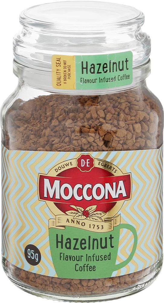 Кофе растворимый Moccona Hazelnut Лесной орех 95 г