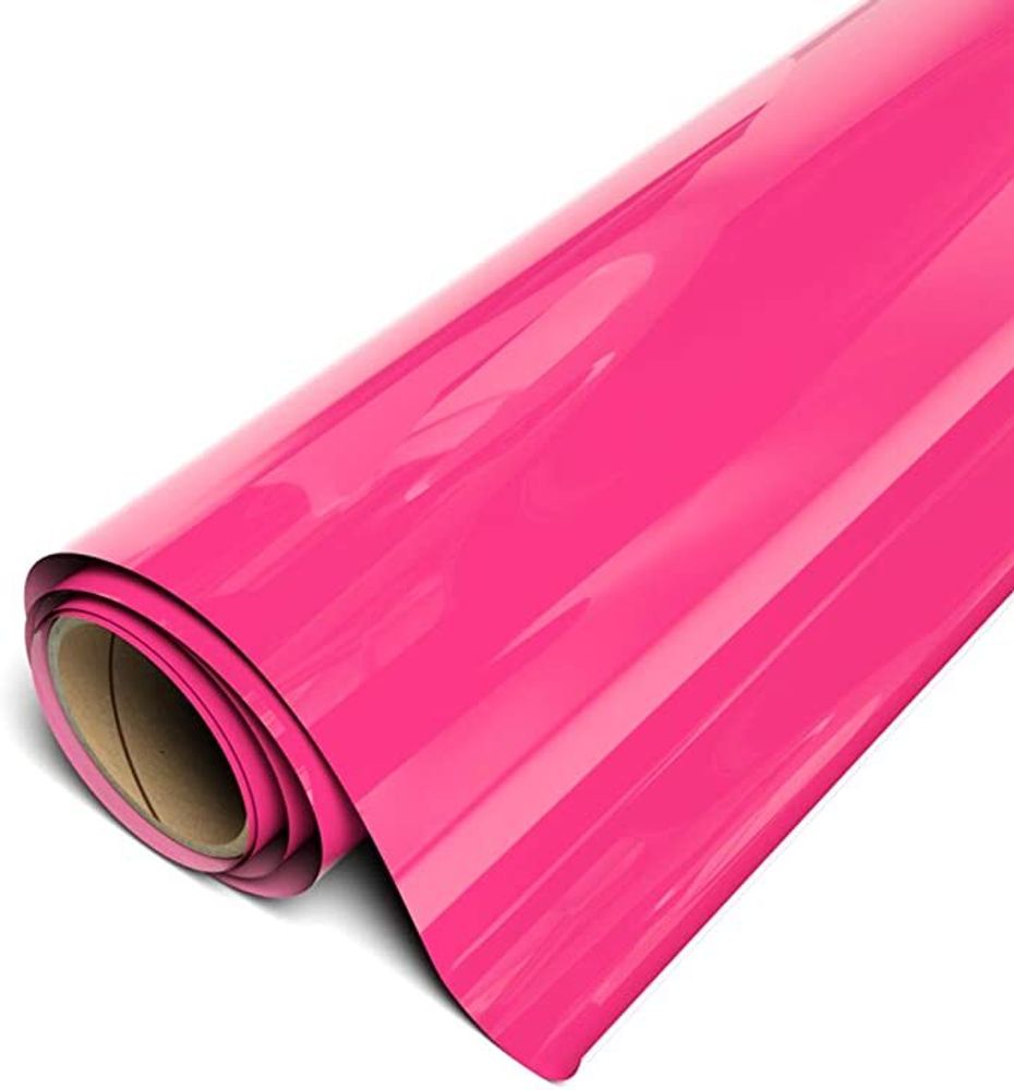 Пленка рулон малый HTV-flex premium PU (НЕОН РОЗОВАЯ), 30,5см*3м