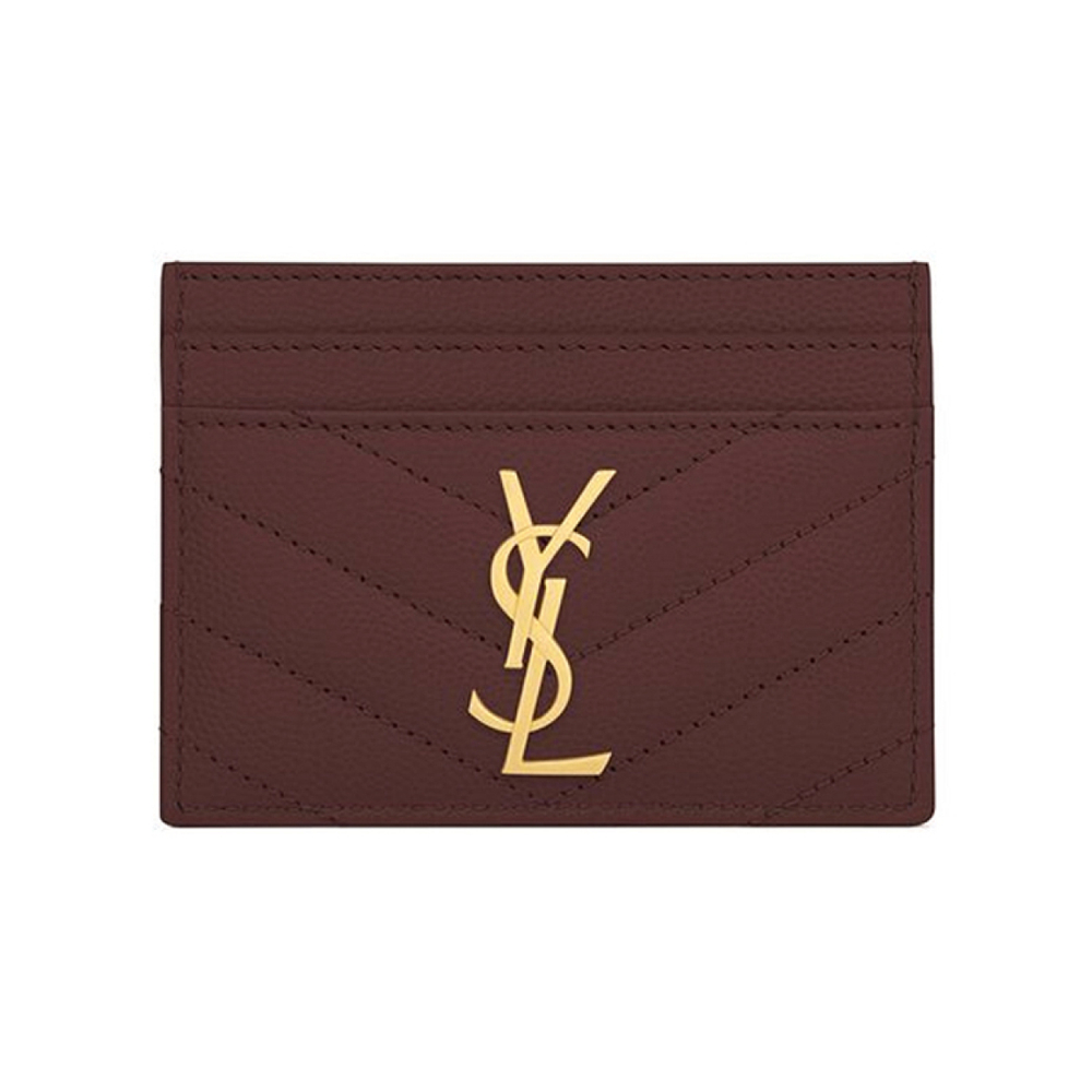 Картхолдеры и кошельки SAINT LAURENT YSL Monogram Logo, 423291-BOW01-6475