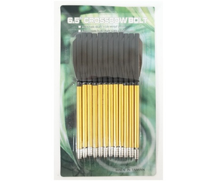 Дротики для арбалетов-пистолетов MK 6,5” (12 штук) алюминиевые