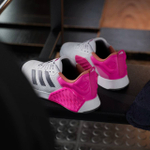 Кроссовки женские Adidas Dropset 3 (Розово-Белые)