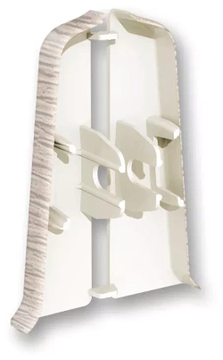 Торцевые (пара) для плинтуса 85мм "Деконика", 274 Сосна северная