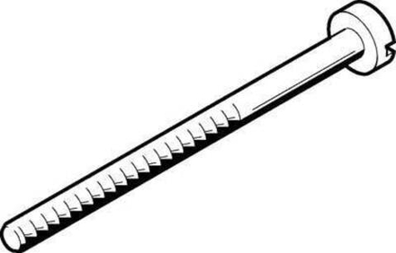 DIN84-M6X12-4.8 Винт с внутренним 6-гранником