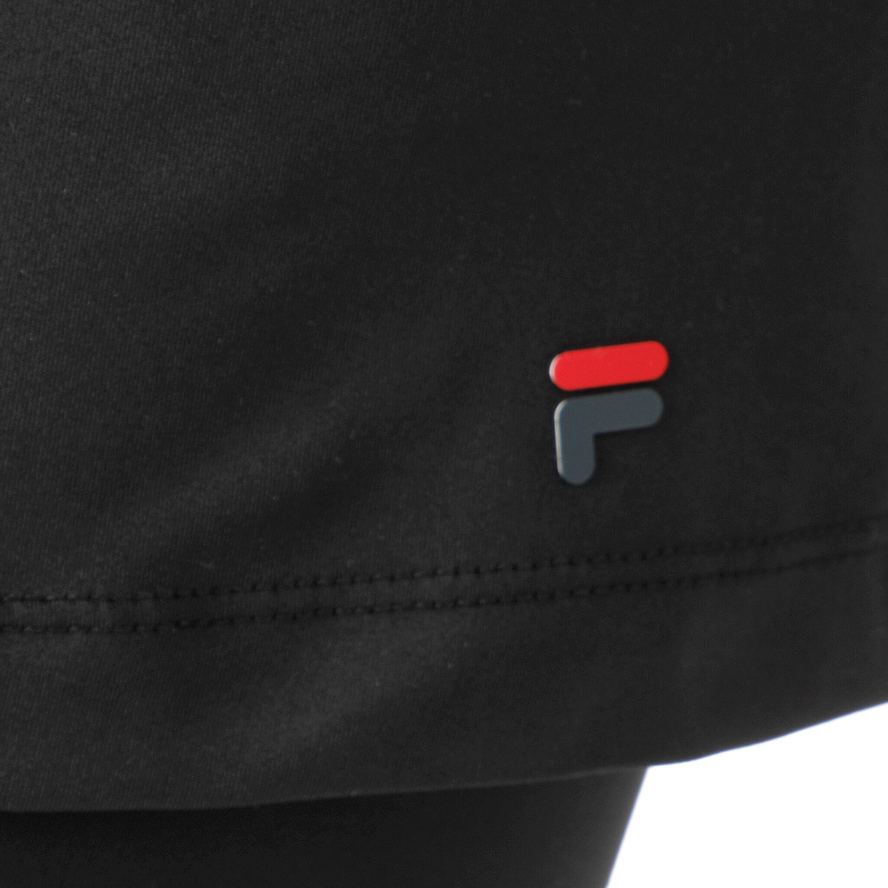 Женская теннисная юбка Fila Sina Scapri Women - Black, Red