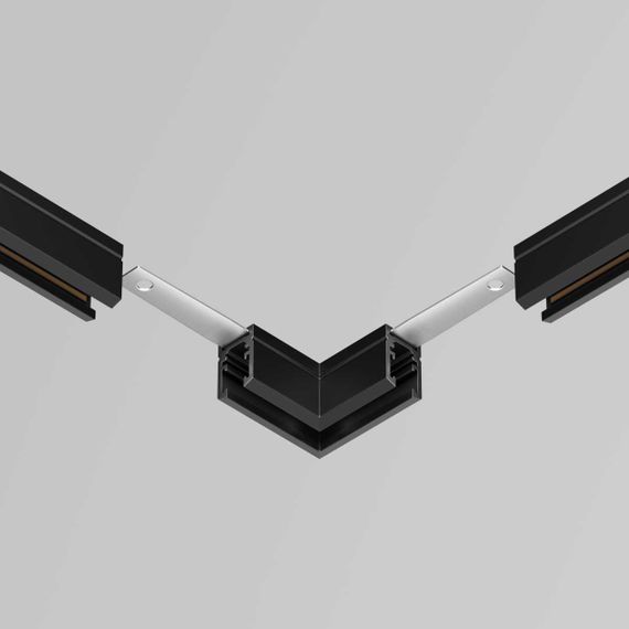 Коннектор угловой Maytoni Technical Accessories for tracks Levity TRA184CL-11B